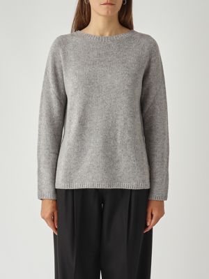 Pull femme Georg en mélange de laine et cachemire Gris Moyen S Max Mara