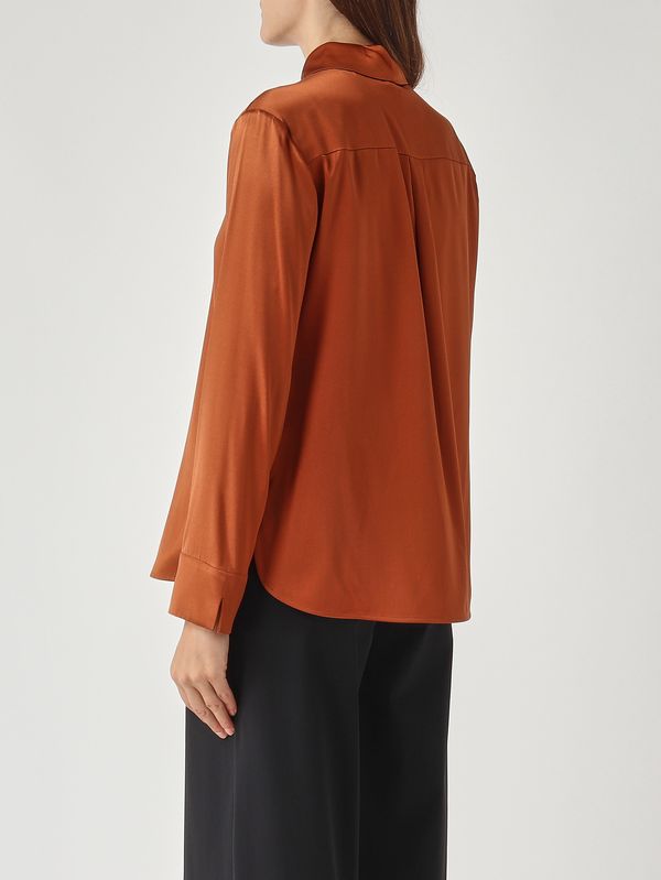 4. Camicia donna Emiro in seta stretch Rame MM Max Mara 2526116018600