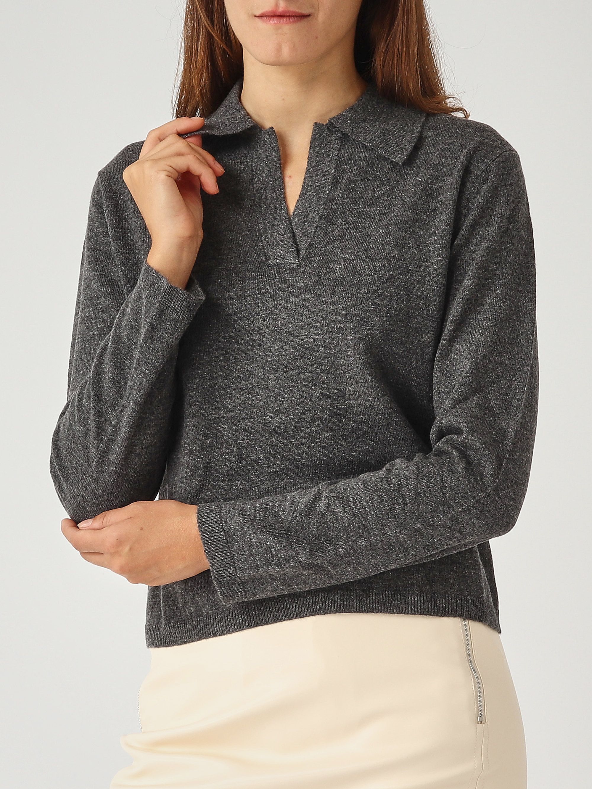Women's Moxa sweater in wool and cashmere 2526366058600 Medium