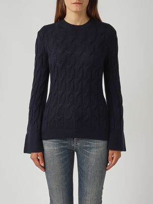 Women's Joice sweater in wool Navy Blue MM Max Mara