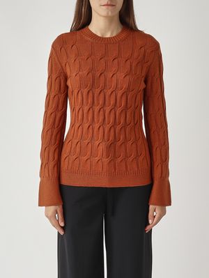 Damen Joice Wollpullover Kupfer MM Max Mara