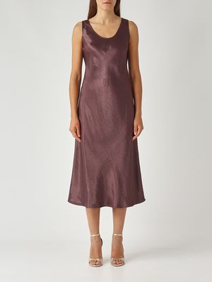 Frauenkleid Talete aus Satin Zwiebel MM Max Mara