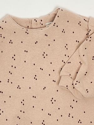 3. Camiseta para recién nacido Line de mezcla de algodón Desnudas