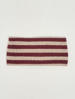 2. Diadema para recién nacido Candela de mezcla de algodón Berenjena