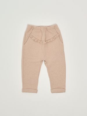1. Pantalón para recién nacido Ramona en mezcla de algodón Desnudas