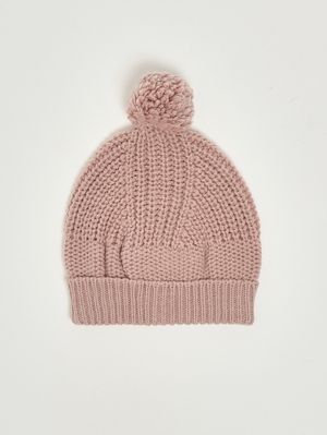 1. Gorro para recién nacido Erna de mezcla de lana Desnudas