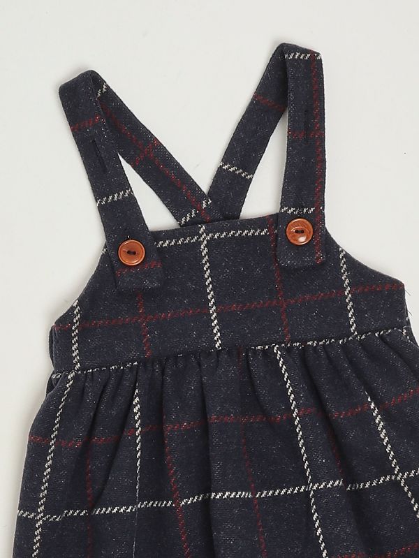 3. Nina baby dress in cotton blend Blue 1+ in the family nina