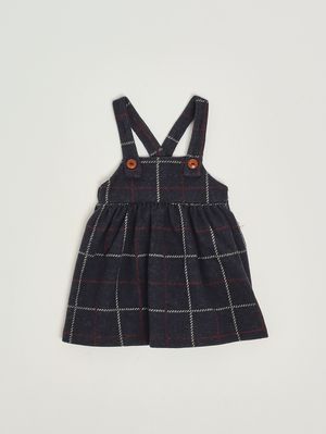 1. Nina baby dress in cotton blend Blue