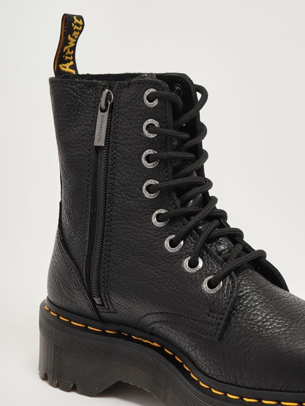Dr. Martens Jadon III women's leather amphibians - Black