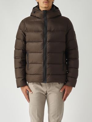 Piumino uomo in popeline di nylon Moro Fay