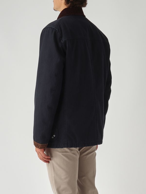 4. Montgomery para hombre de ajuste cómodo en algodón Azul marino Fay mam1351148lxq2