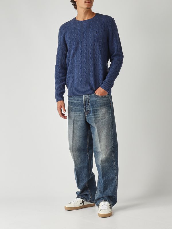 2. Jersey de hombre de lana y cachemir Azul Melange Polo Ralph Lauren 710876762