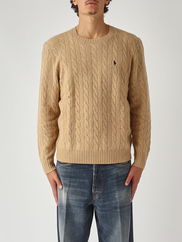 1. Jersey de hombre de lana y cachemir Camello Melange Polo Ralph Lauren 710876762