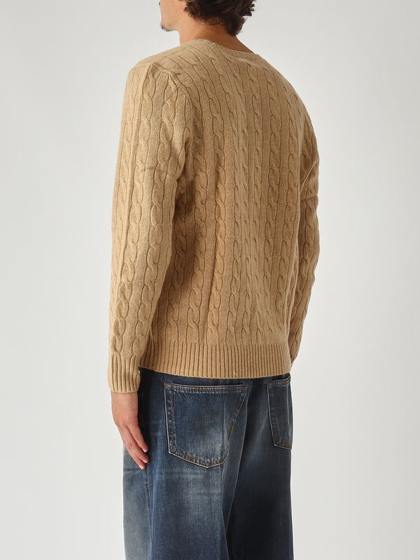 4. Jersey de hombre de lana y cachemir Camello Melange Polo Ralph Lauren 710876762