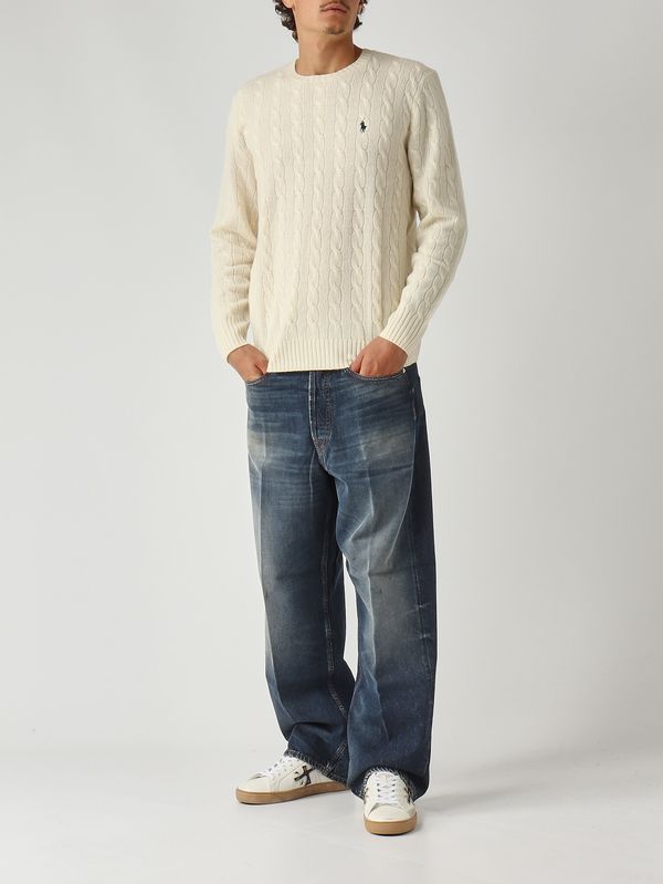 2. Jersey de hombre de lana y cachemir Crema Polo Ralph Lauren 710876762