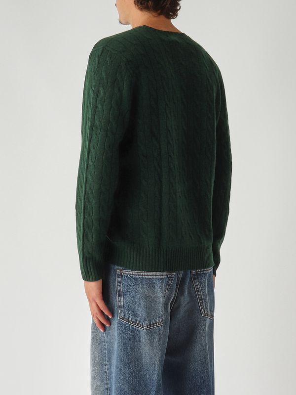4. Jersey de hombre de lana y cachemir Verde Inglés Polo Ralph Lauren 710876762