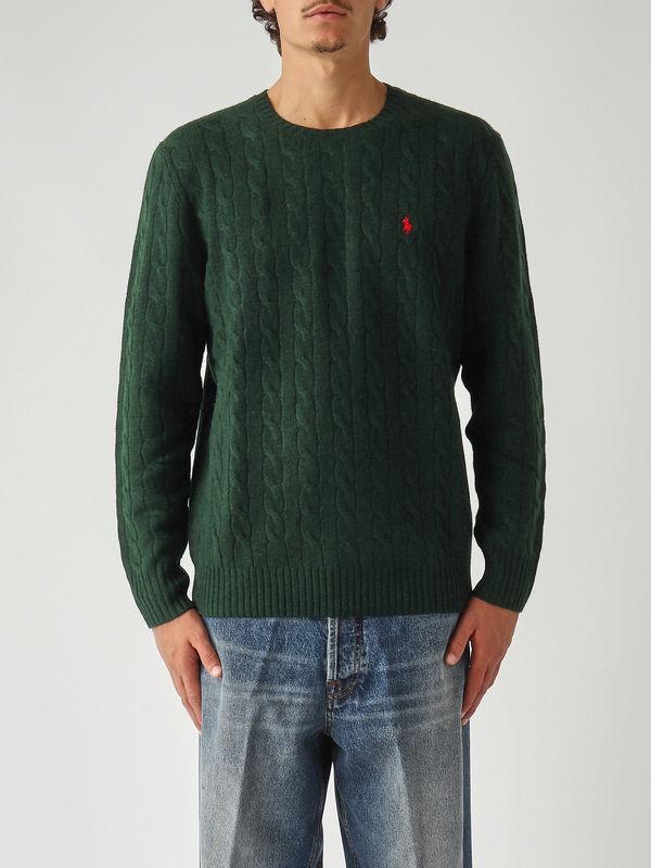 1. Jersey de hombre de lana y cachemir Verde Inglés Polo Ralph Lauren 710876762