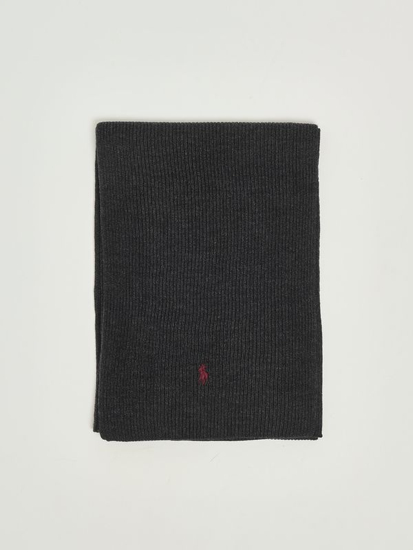 1. Bufanda de lana para hombre Antracita Polo Ralph Lauren 710886136