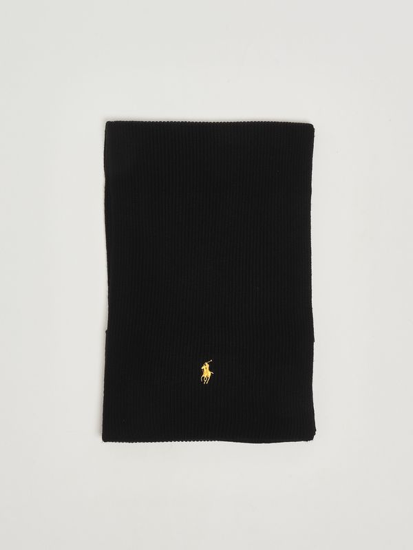 1. Bufanda de lana para hombre Amarillo-Negro Polo Ralph Lauren 710886136