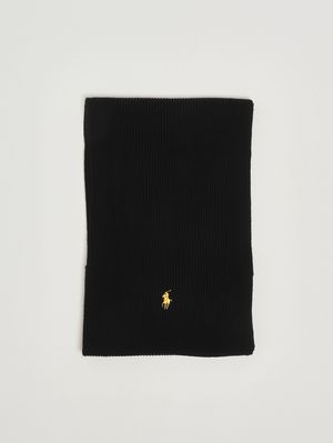 1. Bufanda de lana para hombre Amarillo-Negro