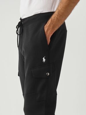 4. Pantalón para hombre de mezcla de algodón Negro
