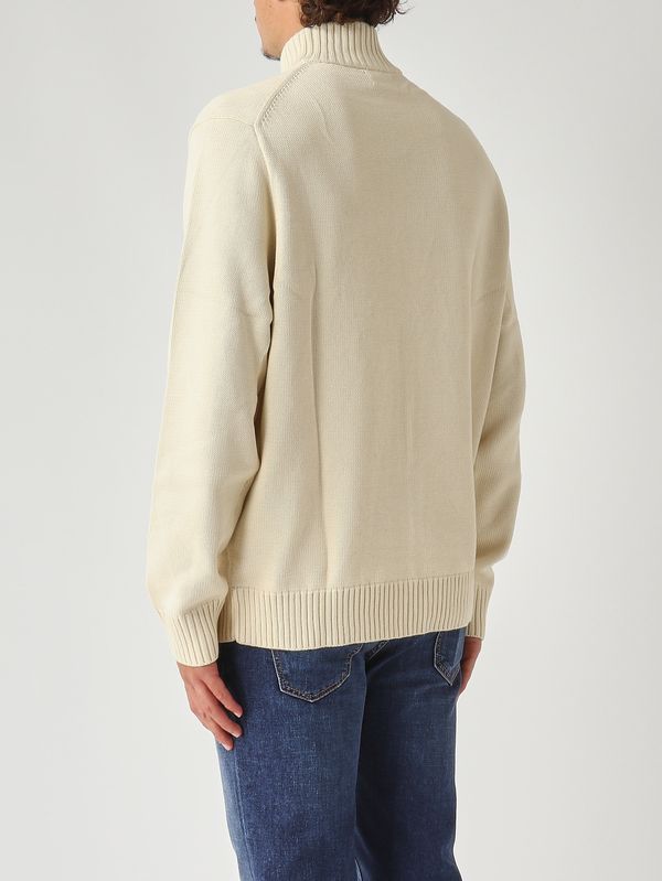 4. Combed cotton sweater for men Cream Polo Ralph Lauren 710859939