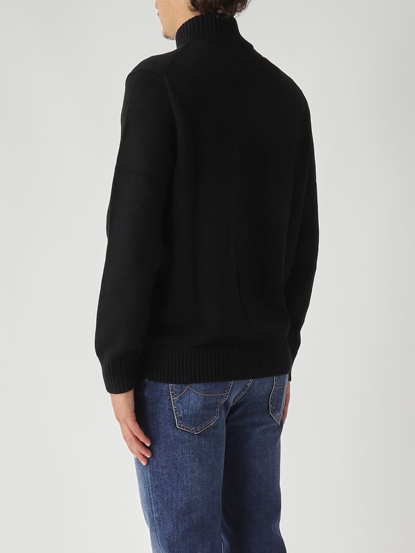 Polo Ralph Lauren Combed cotton sweater for men - Black