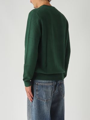 4. Polo pour homme en coton piqué Vert anglais