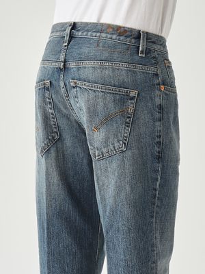 4. Jeans uomo Brighton in cotone Denim Chiaro