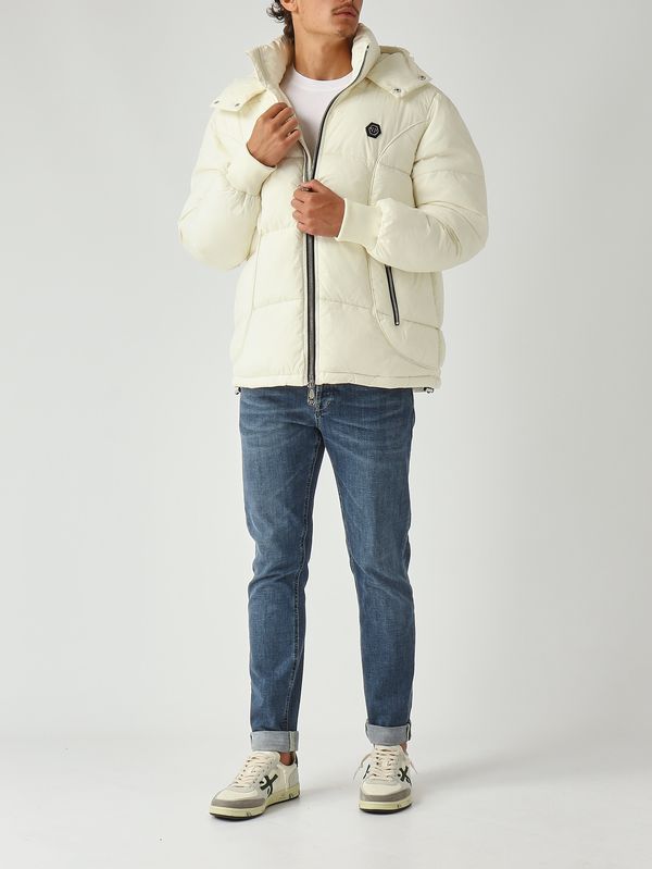 2. Nylon-Daunenjacke für Herren Beige Philipp Plein faecmrb2893pny002n