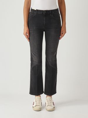 Kim women's jeans in cotton and modal blend Black PT Torino