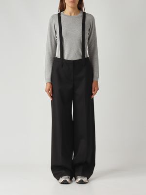 Women's Diana trousers in wool Black PT Torino