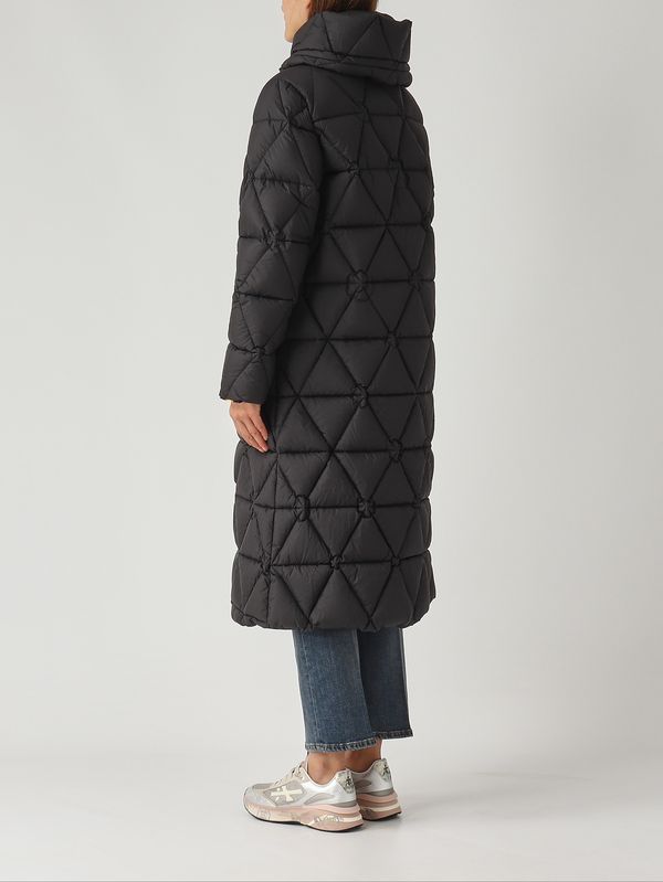 4. Ruenne Thermo Microfiber women's down jacket in waterproof fabric Black K-Way k7136jw