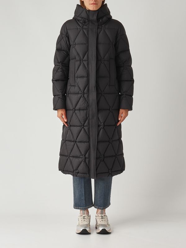 1. Ruenne Thermo Microfiber women's down jacket in waterproof fabric Black K-Way k7136jw