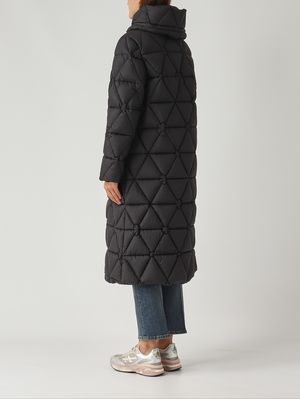 4. Ruenne Thermo Microfiber women's down jacket in waterproof fabric Black