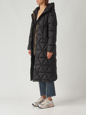 3. Ruenne Thermo Microfiber women's down jacket in waterproof fabric Black
