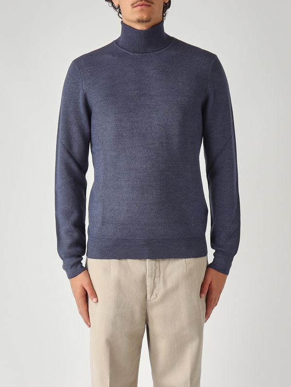 1. Jersey de cuello alto para hombre en lana Avio Gran Sasso 5716222713
