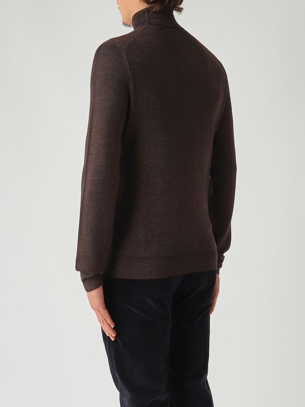 4. Jersey de cuello alto para hombre en lana Muero Gran Sasso 5716222713
