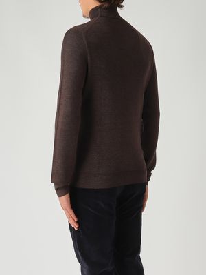 4. Jersey de cuello alto para hombre en lana Muero