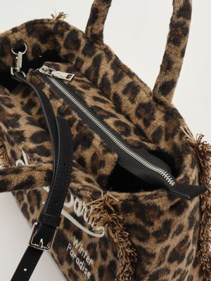 5. Bolso de mujer Colette Felt de mezcla de lana Leopardo Midi 18 Emb