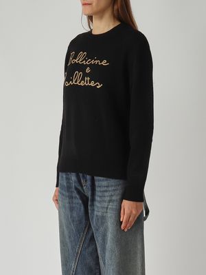 3. Maglia donna New Queen in misto lana e cachemire Bollicine 00l Emb