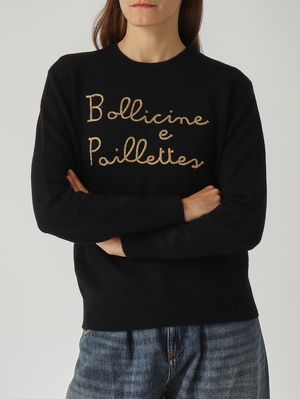 5. Maglia donna New Queen in misto lana e cachemire Bollicine 00l Emb