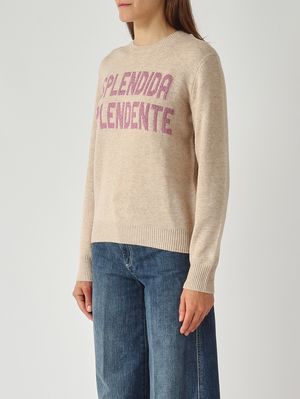 3. Maglia donna New Queen in misto lana e cachemire Splendida Splendente 1123l