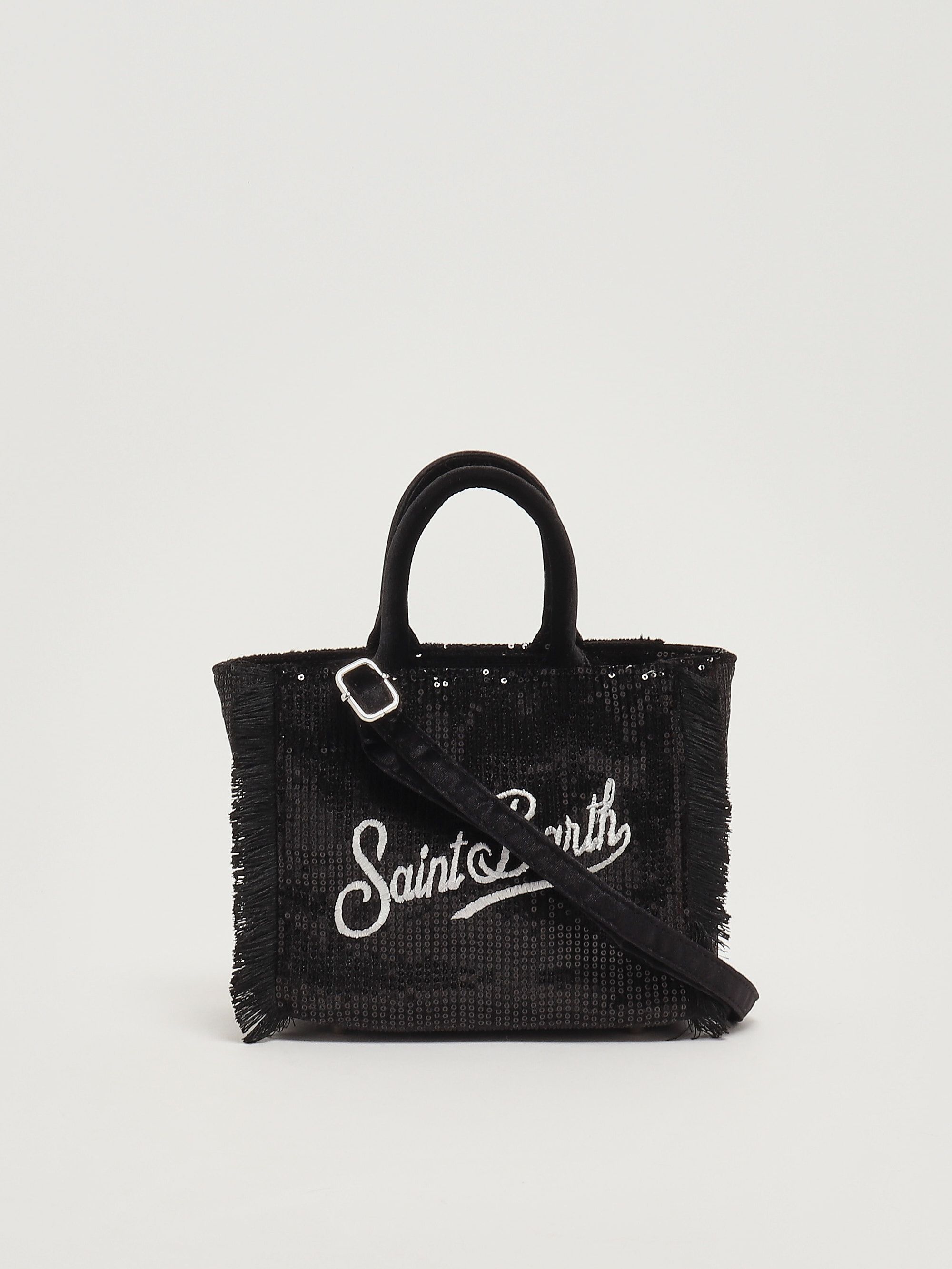 Borsa A Tracolla In Velluto Con Manico A Perle E Catena - Pochette Da Sera YJW