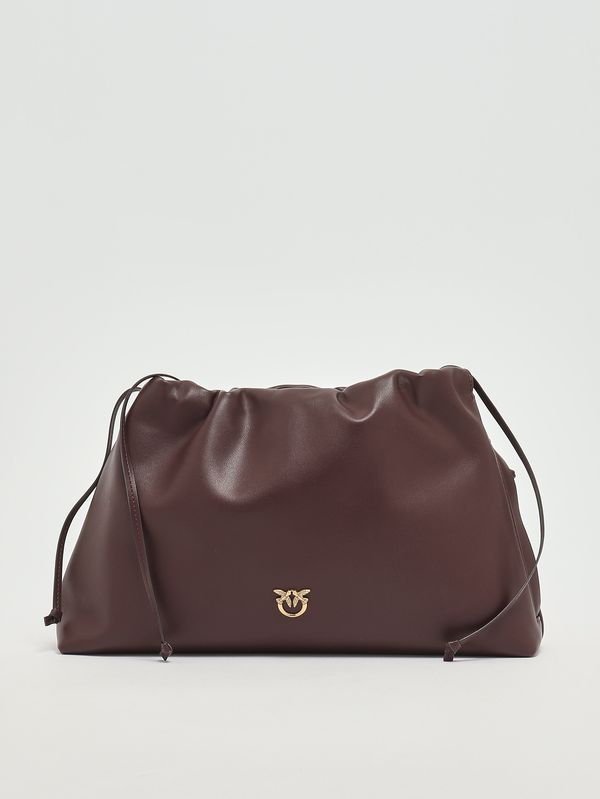 1. Bolso clutch de piel para mujer Caoba Pinko 105825a0qo