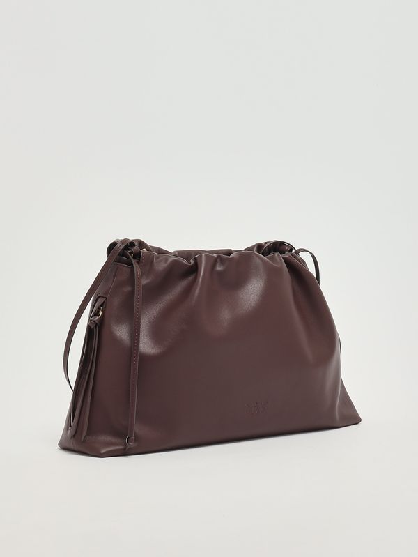 3. Bolso clutch de piel para mujer Caoba Pinko 105825a0qo