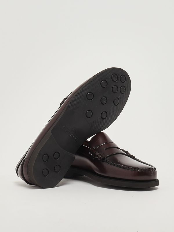 4. Herren Mokassin Dan Po LT W aus Leder Bordeaux Sebago 731243w