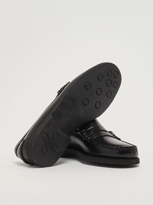4. Herren Mokassin Dan Po LT W aus Leder Schwarz Sebago 731243w
