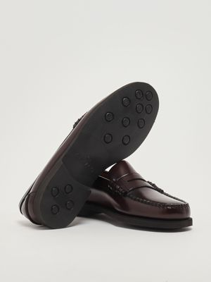 4. Herren Mokassin Dan Po LT W aus Leder Bordeaux