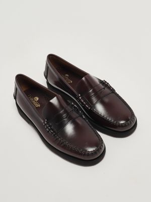 2. Herren Mokassin Dan Po LT W aus Leder Bordeaux